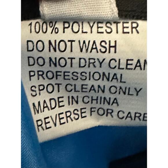 MAC DUGGAL Blue Ruffle Strapless Pleated Chiffon Gown Dress Rhinestones 6254H- 6 - Picture 6 of 6